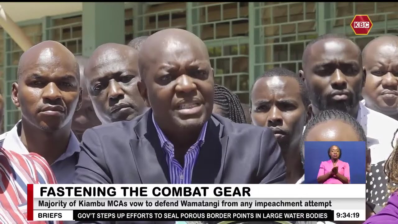 Kiambu MCAs vow to defend Wamatangi from any impeachment attempt
