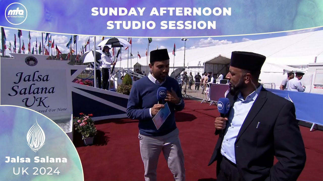 Sunday Afternoon Studio Session | Jalsa Salana UK 2024