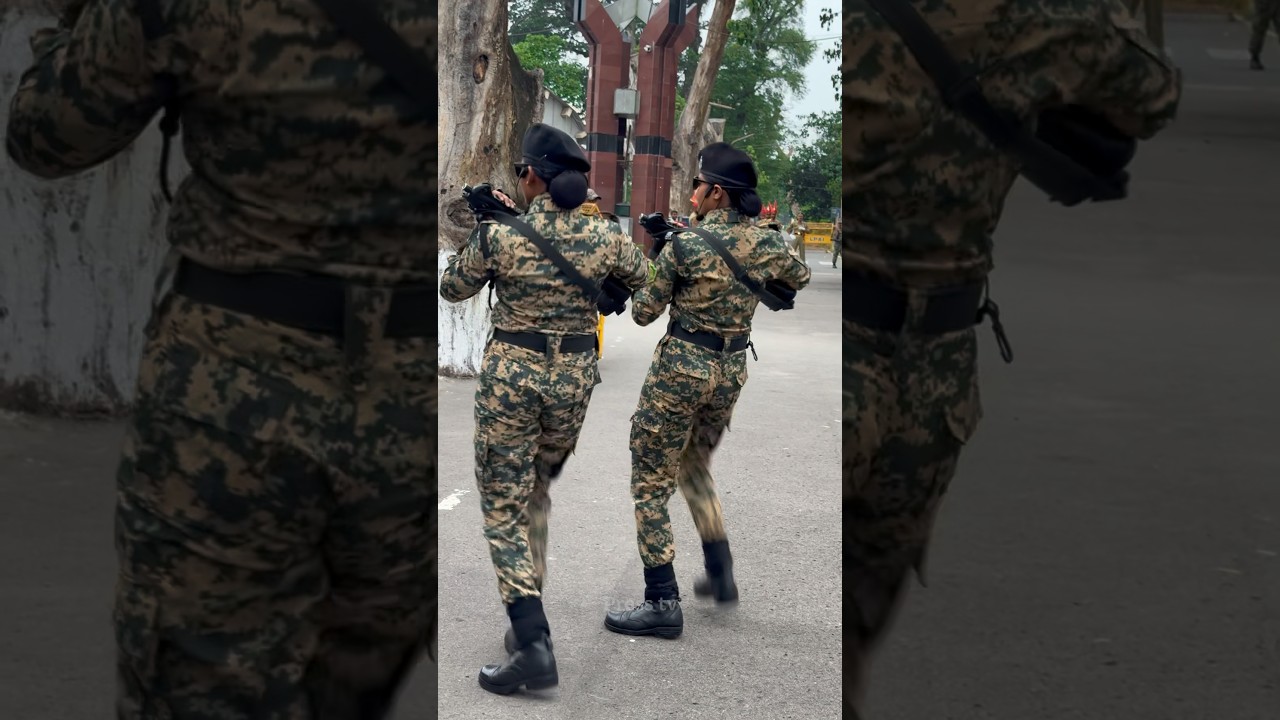 Nothing They Can&rsquo;t Do! Female Border Guards Deliver an Amazing Performance.