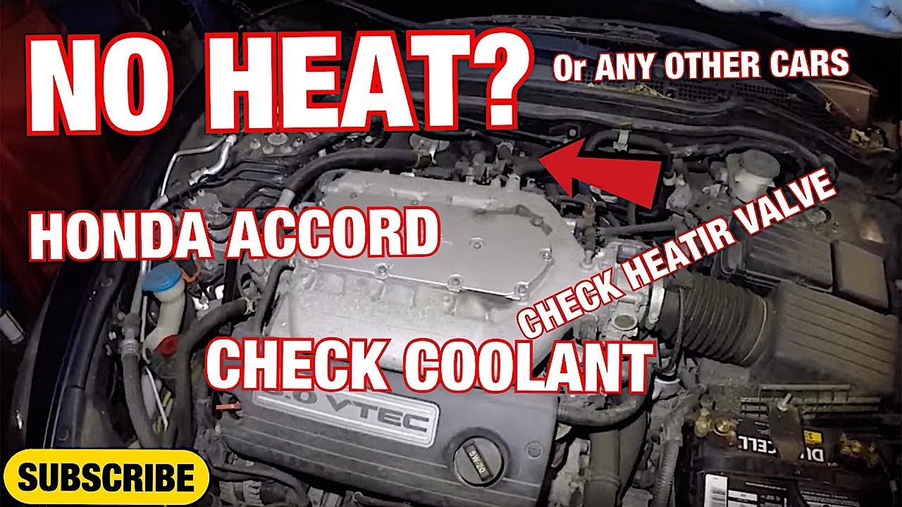 Honda Accord No Heat Any car check this