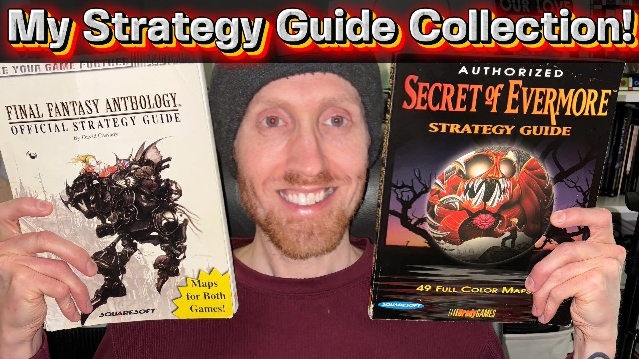 Diving Into My JRPG Strategy Guide Collection!