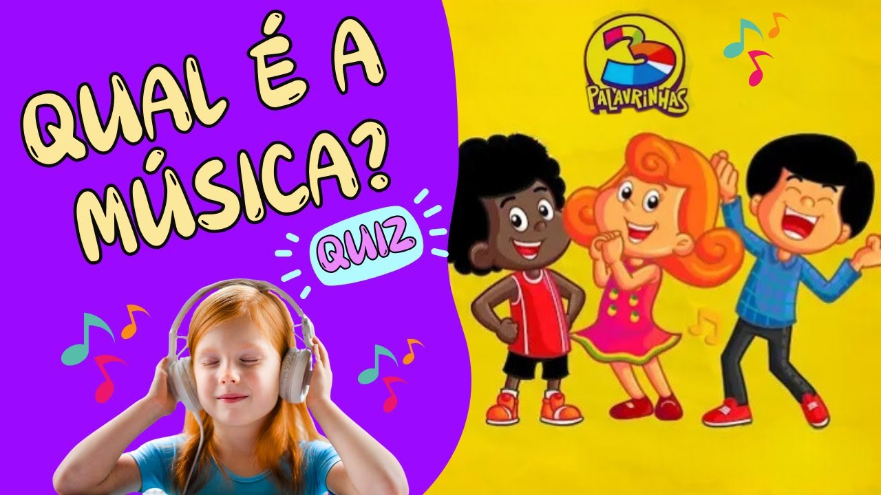 3 Palavrinhas - Qual é a Música! / Quiz #3palavrinhas #musicainfantil #trespalavrinhas