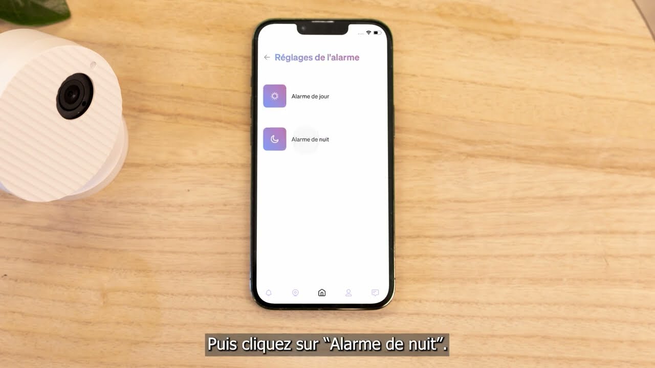 Comment activer votre alarme Qiara avec le mode nuit ?
