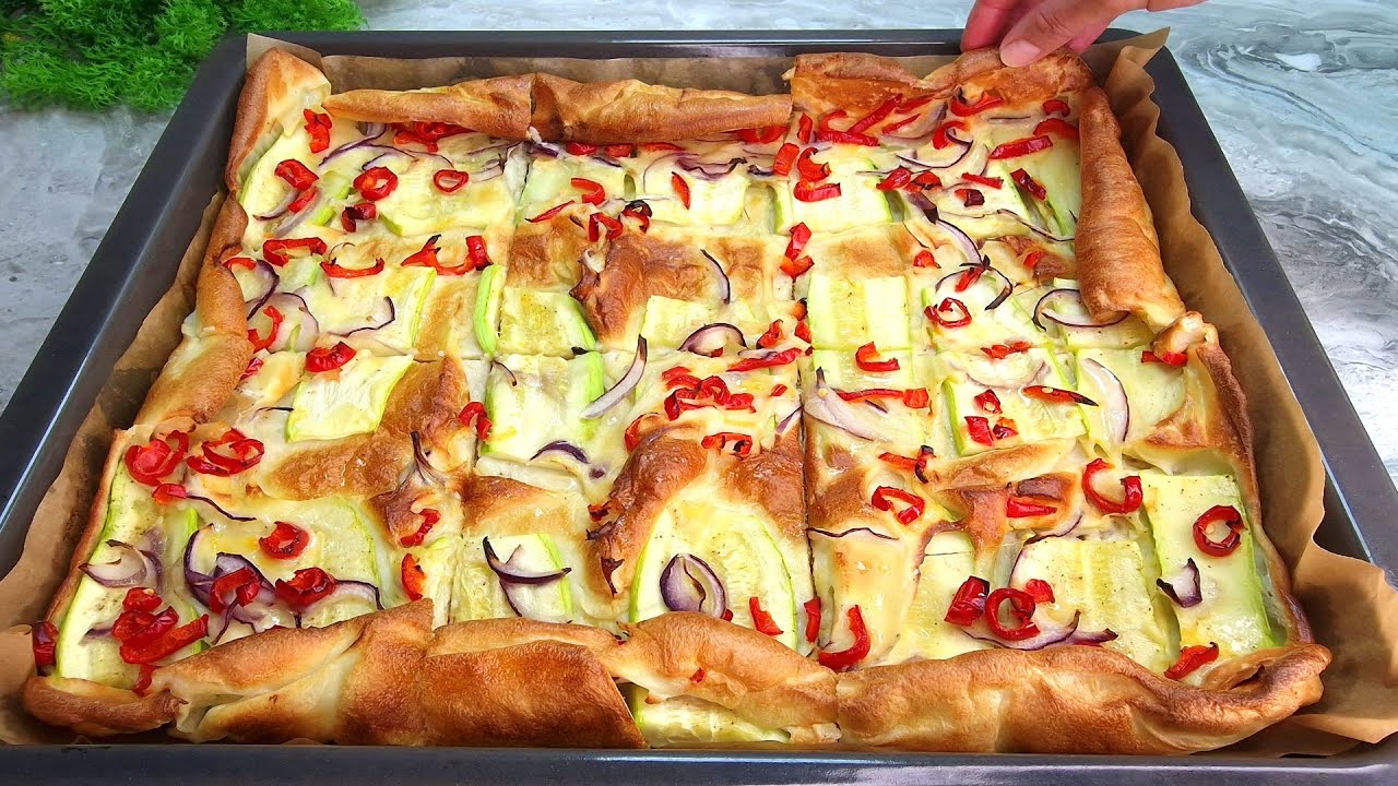 Кабачки с яйцами вкуснее мяса, УДИВИЛА всех моих ГОСТЕЙ. 💯 Рецепт готов за 60 минут.