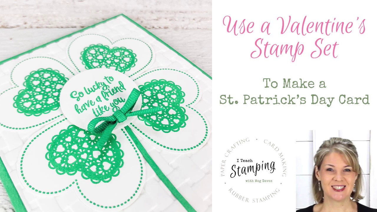 St Patricks Day Card | Making Four Leaf Clovers the Easy Way!