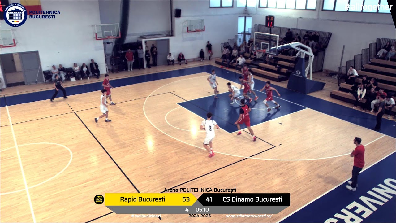 LIVE CN U17 TFB🏀CS Rapid Bucuresti - CS Dinamo Bucuresti