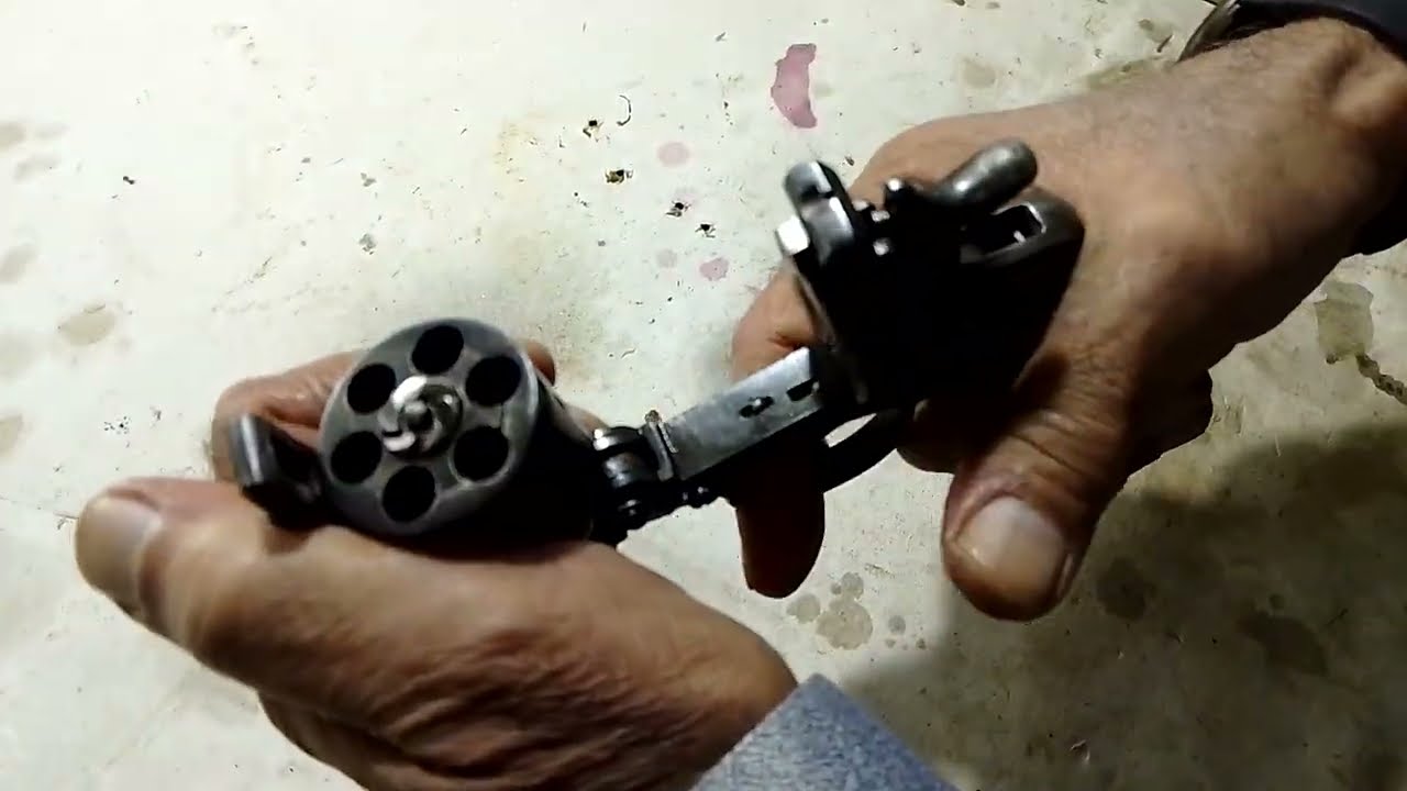 32 bore revolver Pak made assembling parts 2