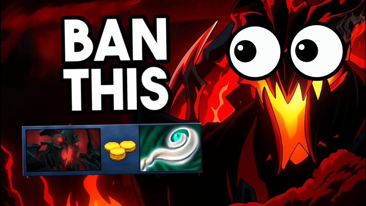 VALVE FORGOT TO DO SOMETHING WITH SHADOW FIEND Eul Eul's Scepter of Divinity OLD COMBO BUILD 🔥