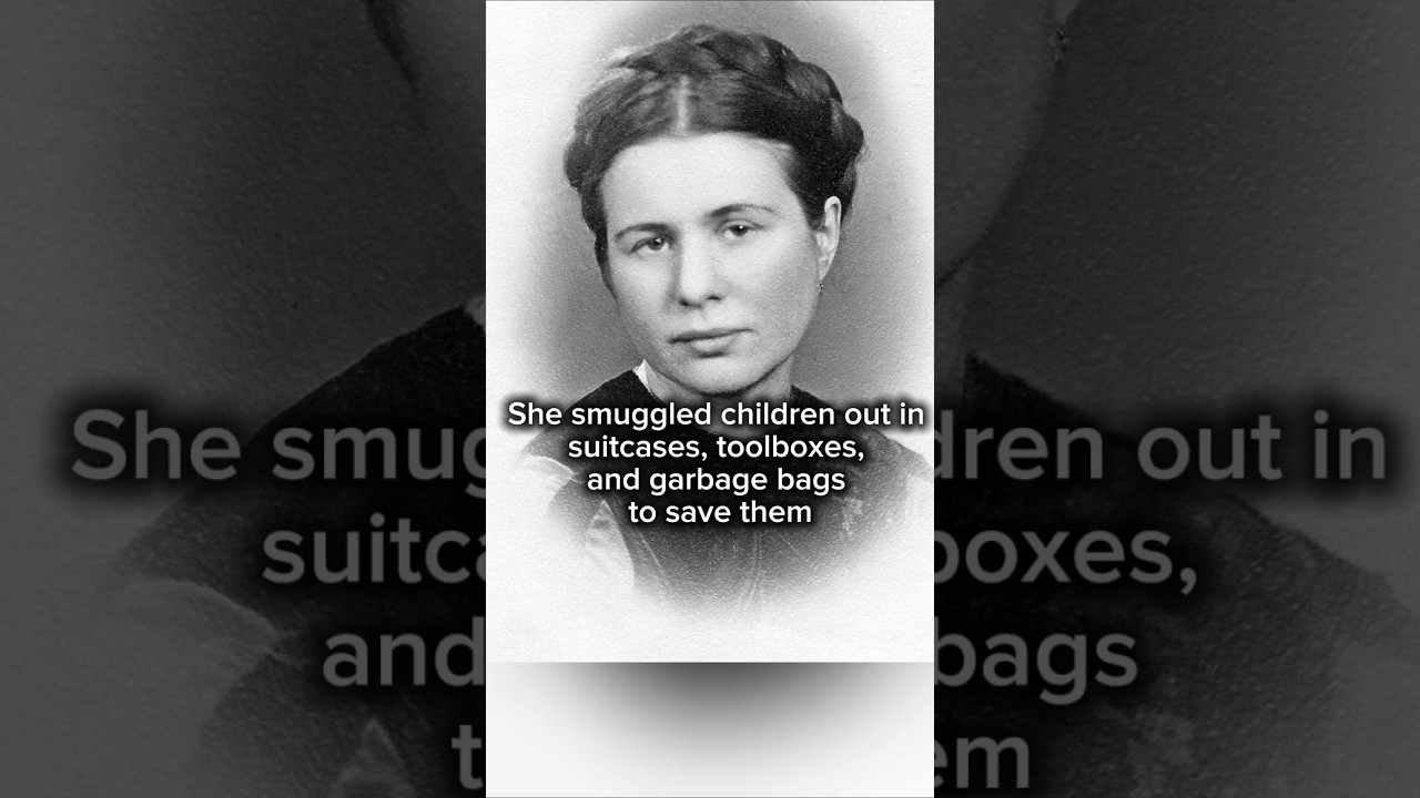 The Woman Who Saved Thousands of Children. #ww2#history#rescue#hero#dark#war#humanity#truestory