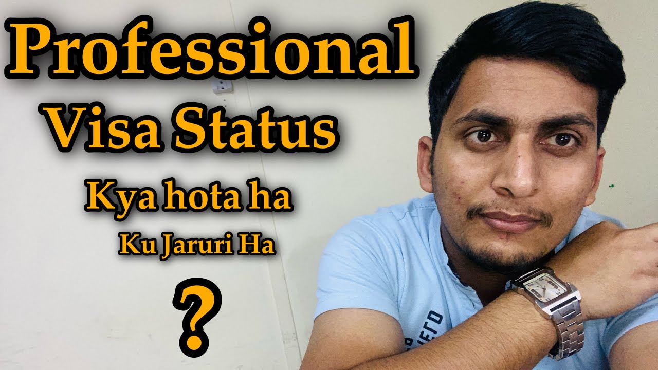 Professional Visa in dubai | Visa Status Important | Visit Visa pe Job Search Karne Wale jrur Dekhe