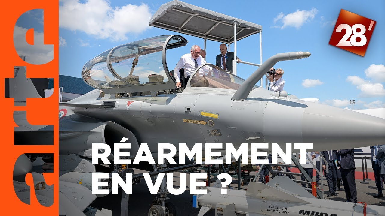 Salon du Bourget : la course &agrave; l&rsquo;armement in&eacute;luctable pour le monde entier ? | 28 minutes | ARTE