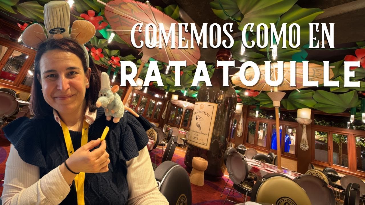 🐭 Bistrot Chez Rémy - Restaurante Disneyland París 🐀