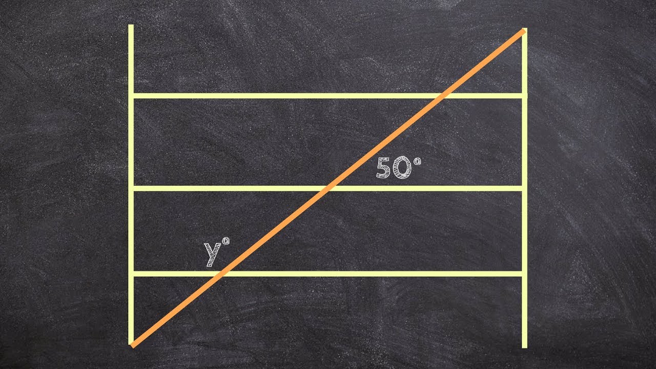 Finding the Value of x by Using Angle Relationships of Parallel Lines
