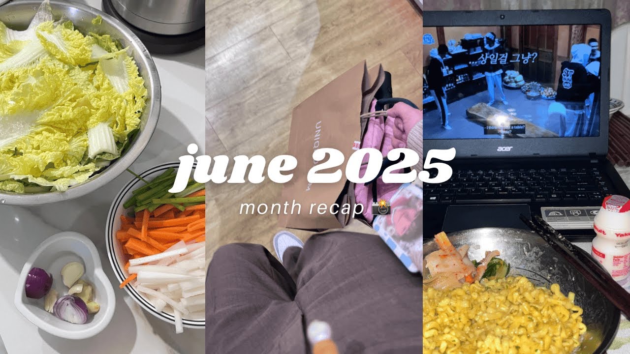 20s pov: june 2025 | food vlog? & watching my fav shows lol