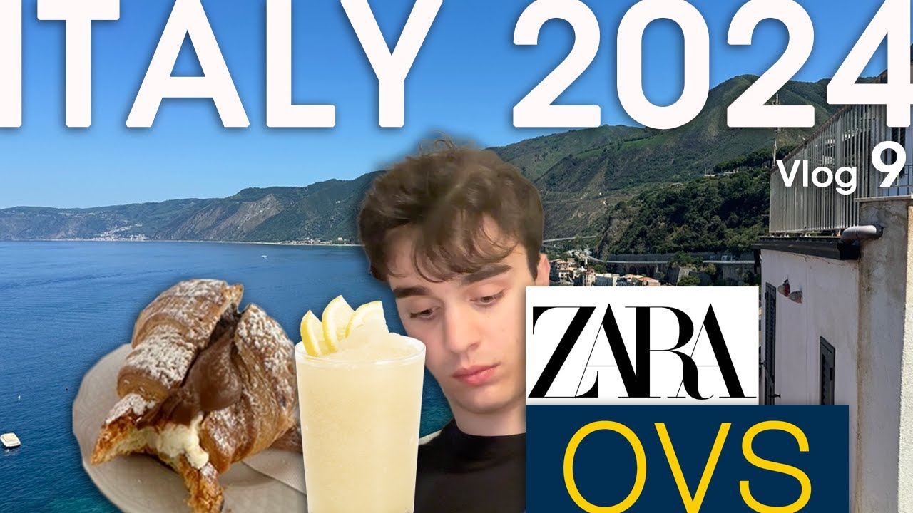 Sun and Shopping in Calabria - ITALY 2024 Vlog 9