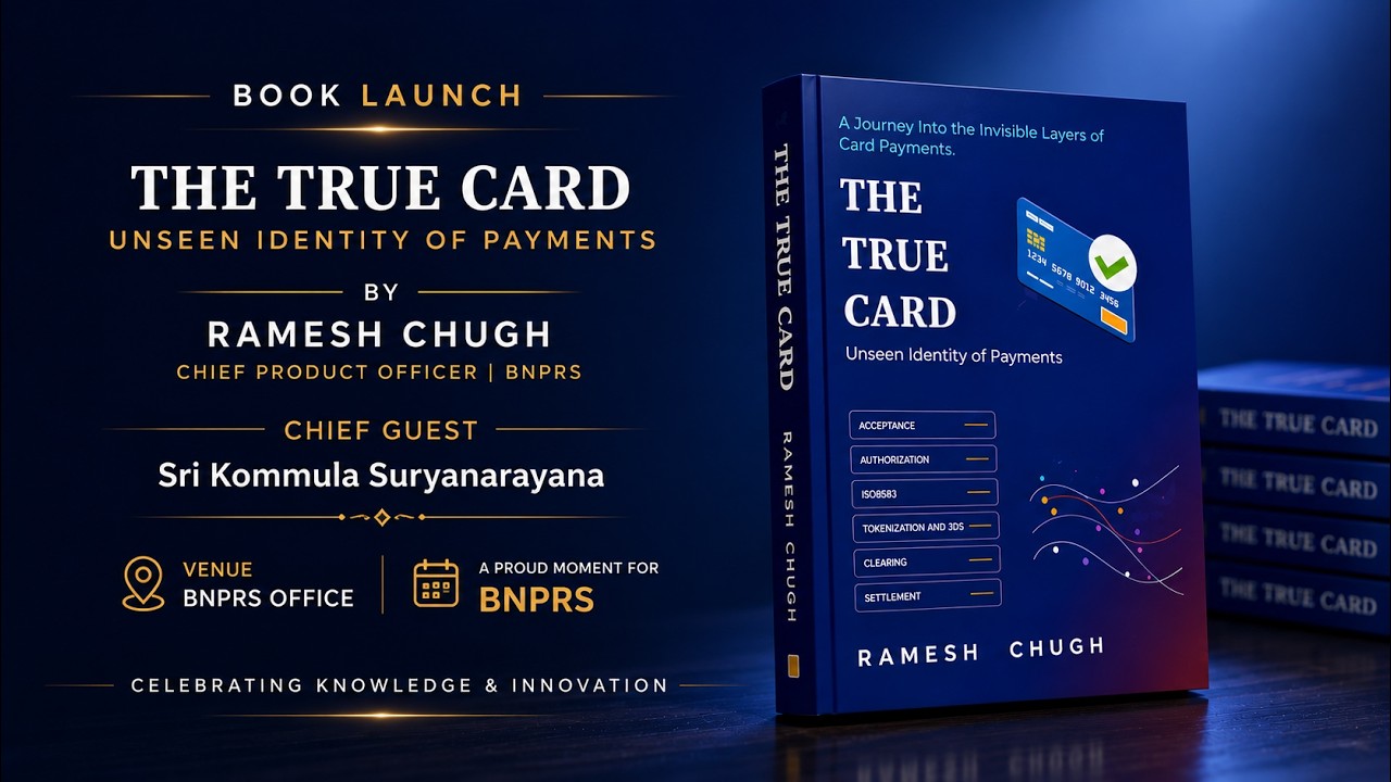 Official Launch of my first book - The True Card | A must read to learn the card payment domain