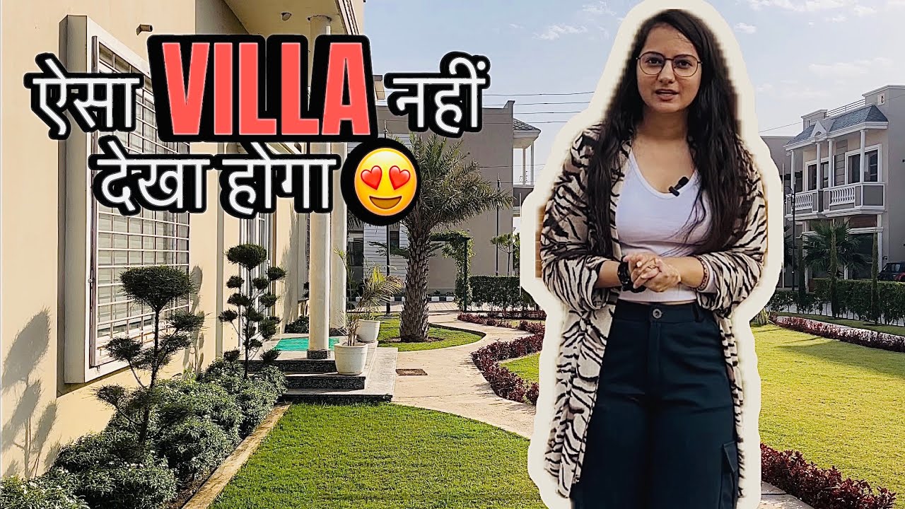 Inside a BEAUTIFUL Independent VILLA near CHANDIGARH | LUXURY Independent HOUSE in ZIRAKPUR #house