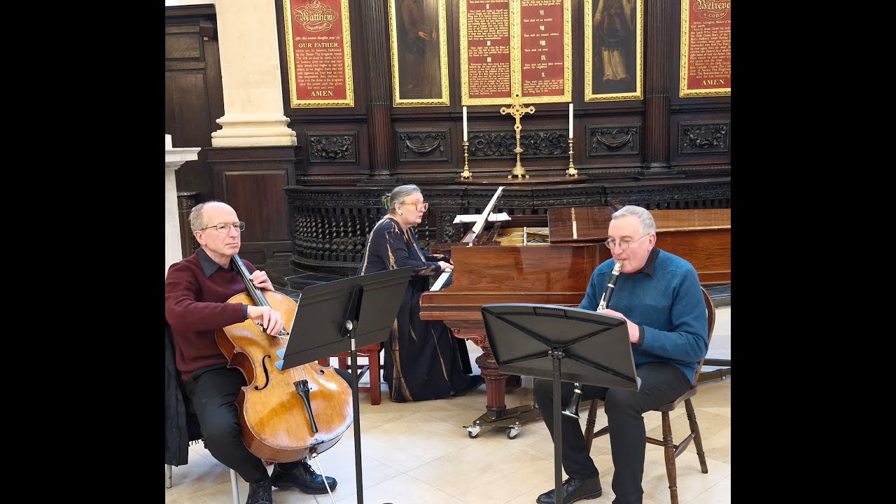 3 Feb 2026 Walbrook Music Trust Music Recital - THE D’CRUZ TRIO