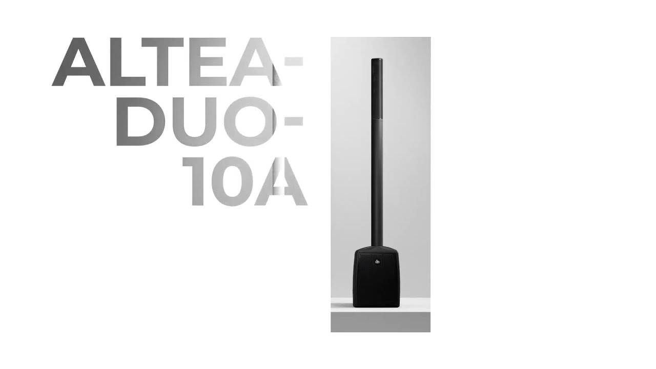 ALTEA DUO 10 - SISTEMA COMPACTO E ALTA POTÊNCIA!!! COM 05 ANOS DE GARANTIA!!