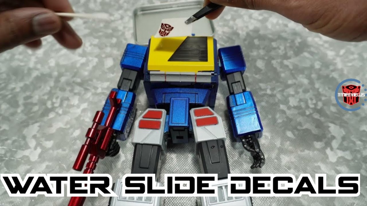 How to Apply Water Slide Decals to Transformers (For Beginners)