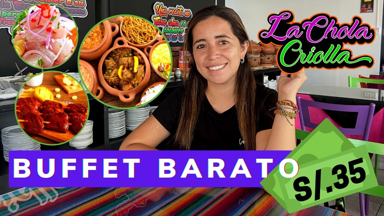 El mejor BUFFET MARINO CRIOLLO 😋🍴 a 35 soles de LUNES a DOMINGO | LIMA 🇵🇪