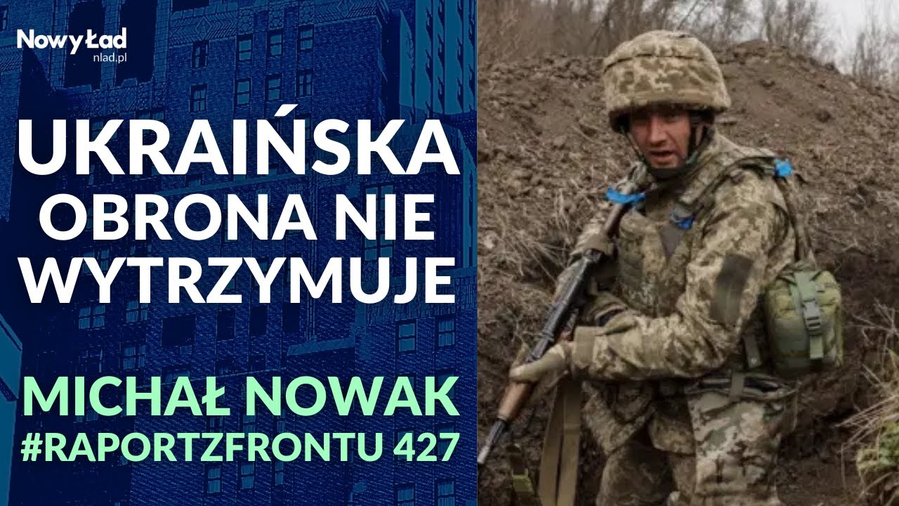 Raport z Frontu UKRAINA odc. 427 | Rosjanie postępują na południu | PODSUMOWANIE 1359 dnia wojny