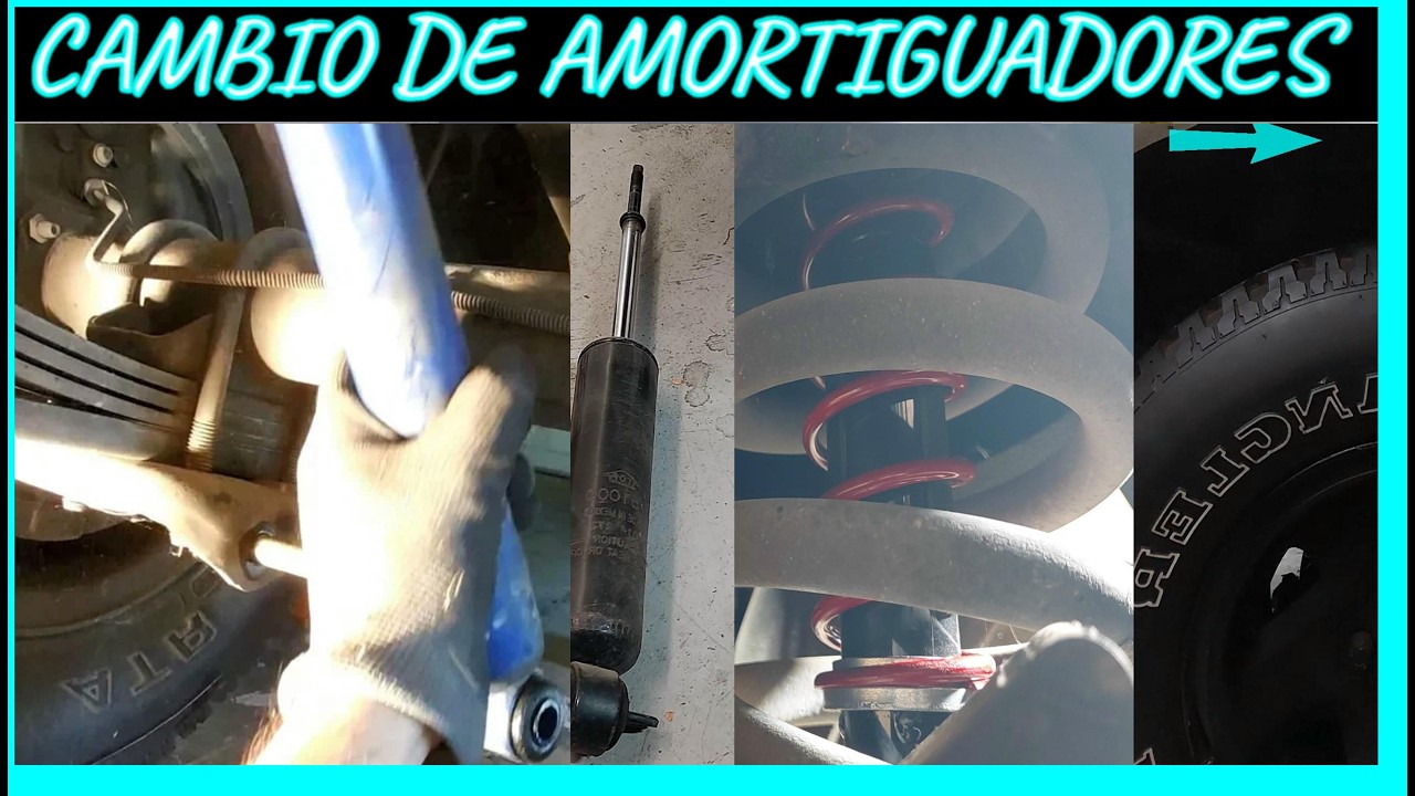Cambio de Amortiguadores Delanteros y Traseros (camioneta)