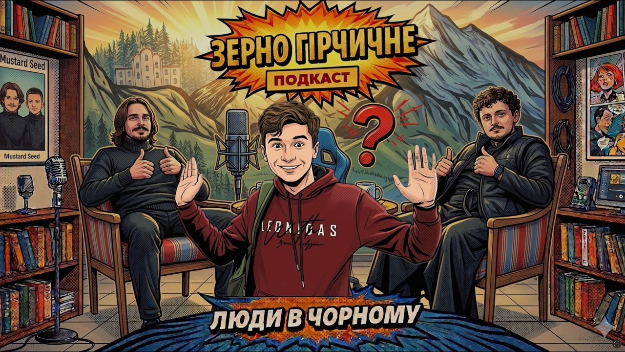 🎙 Подкаст «Зерно Гірчичне» | Люди в чорному #2: Макарій Андреїшин💯