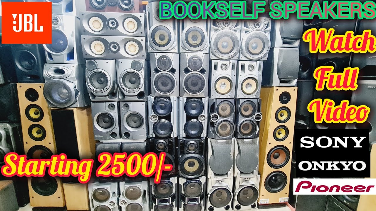 ✅️Available💯Branded Speakers starting @2,500rs  🔊 #sony #jbl #pioneer #panasonic #akai #onkyo