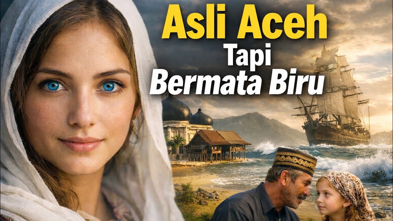 Asal-Usul Wanita Cantik Bermata Biru dari Lamno, Aceh Jaya #sejarahaceh