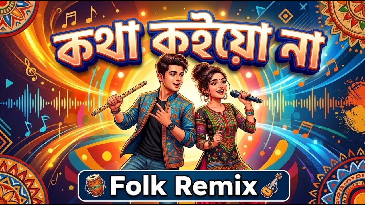 Kotha Koiyo Na | দেখা না দিলে বন্ধু কথা কইয়ো না | Bangla Folk Style Remix | 12 Mashe  | RSF Fusion