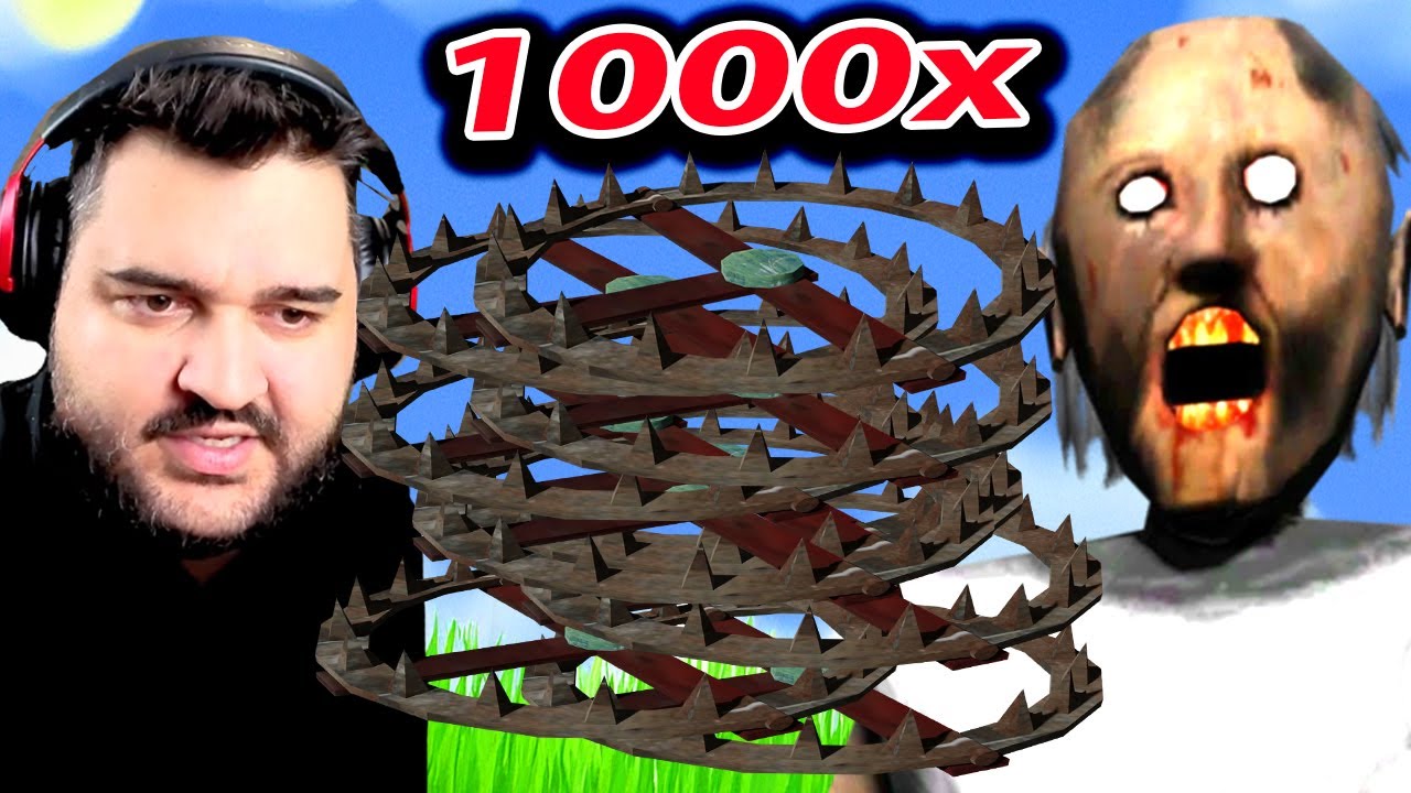 1000 CAPCANE pe GRANNY IMPOSSIBLE vs XSLAYDER!