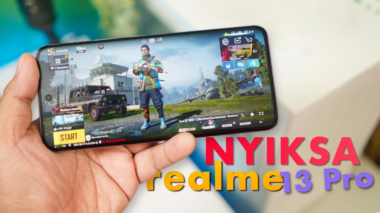 Ini Baru Gaming Bintang Lima! - Gaming Test realme 13 pro
