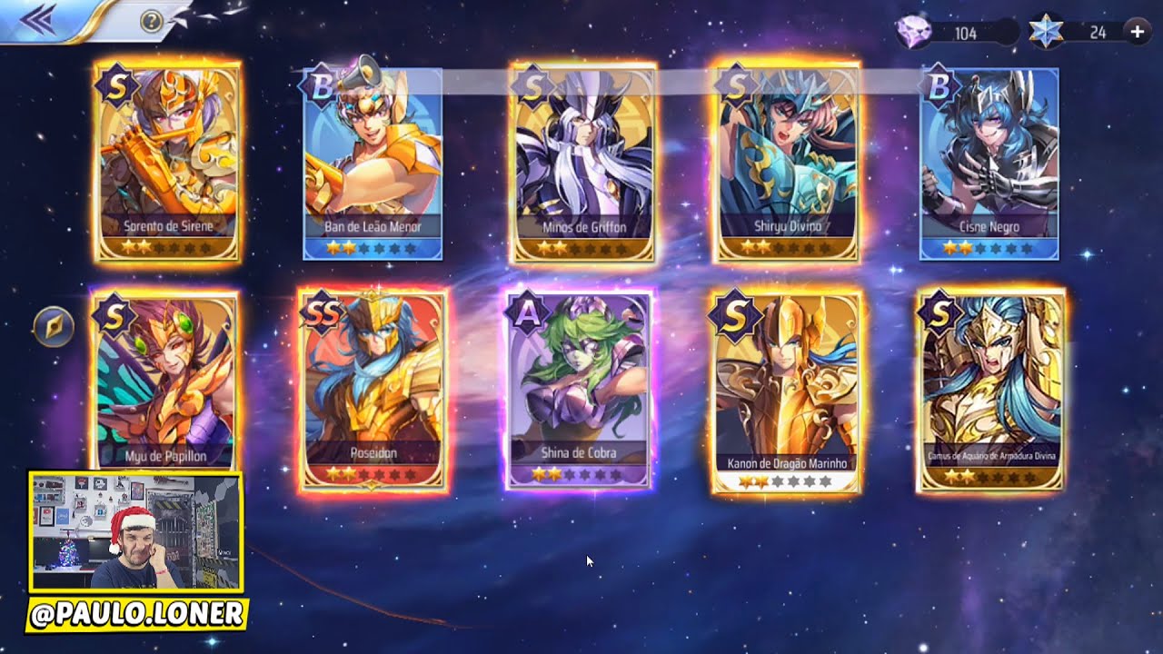 Em Busca do Camus com Armadura Divina com Chuva de S (Saint Seiya Awakening)