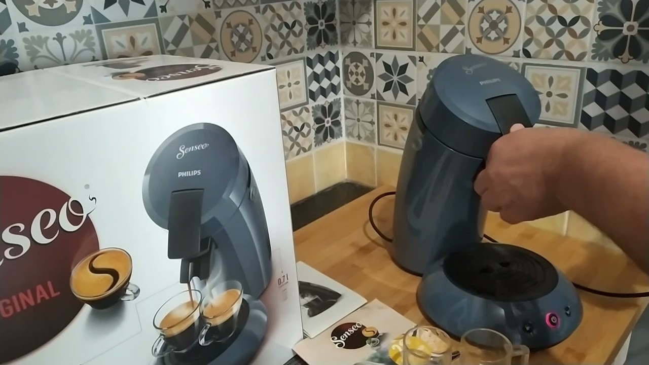Senseo Philips, première utilisation