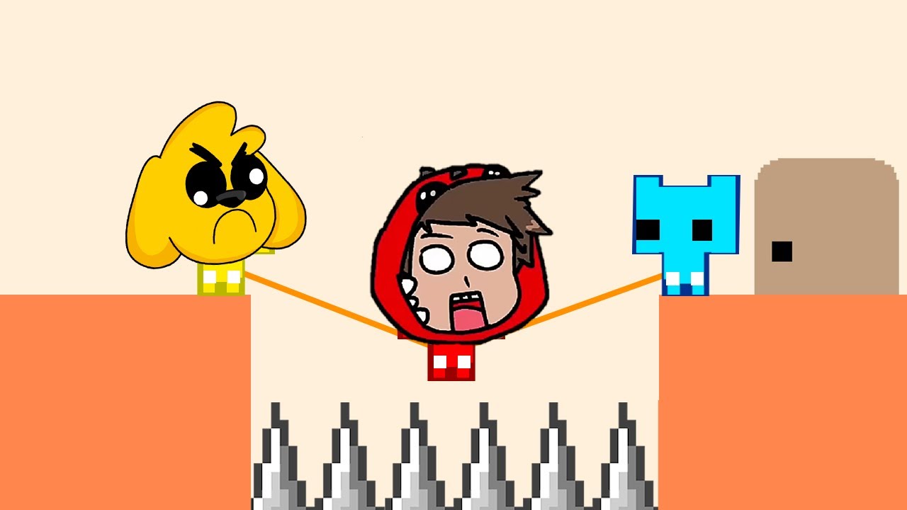 YOUTUBERS ME HACEN BROMAS EN PIKO PARK 😔 COMPAS EN PICO PARK