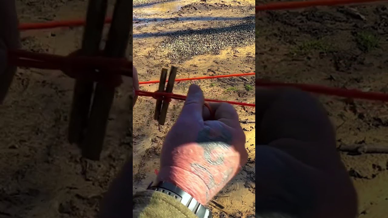 Simple line tensioning