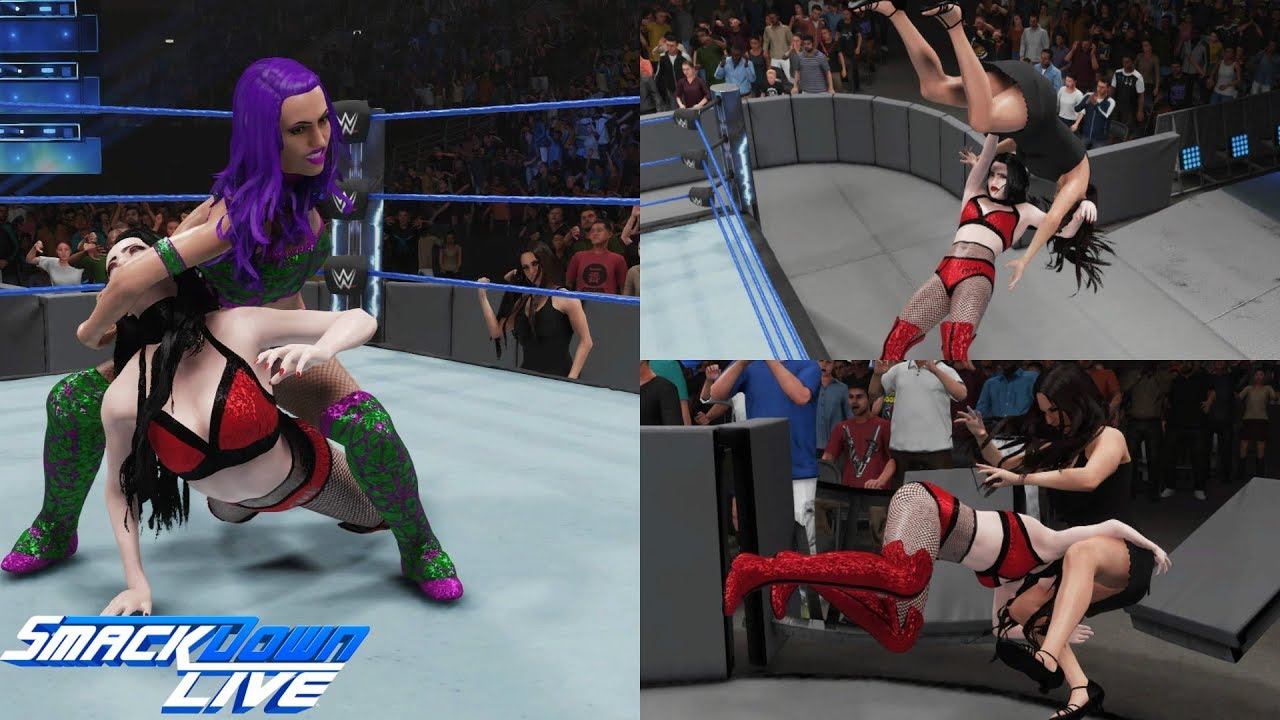 WWE 2K19 SMACKDOWN UNIVERSAL WOMEN'S CHAMPIONSHIP GIGI VS JESSICA