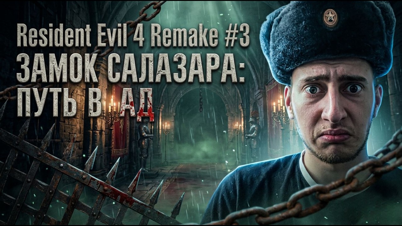 Resident Evil 4 Remake #3: Замок Салазара: путь в АД