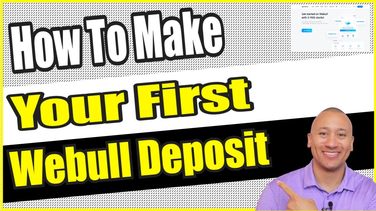 How To Set Up Your Webull Account | How To Make Your First Deposit Via ACH | Webull Account Opening