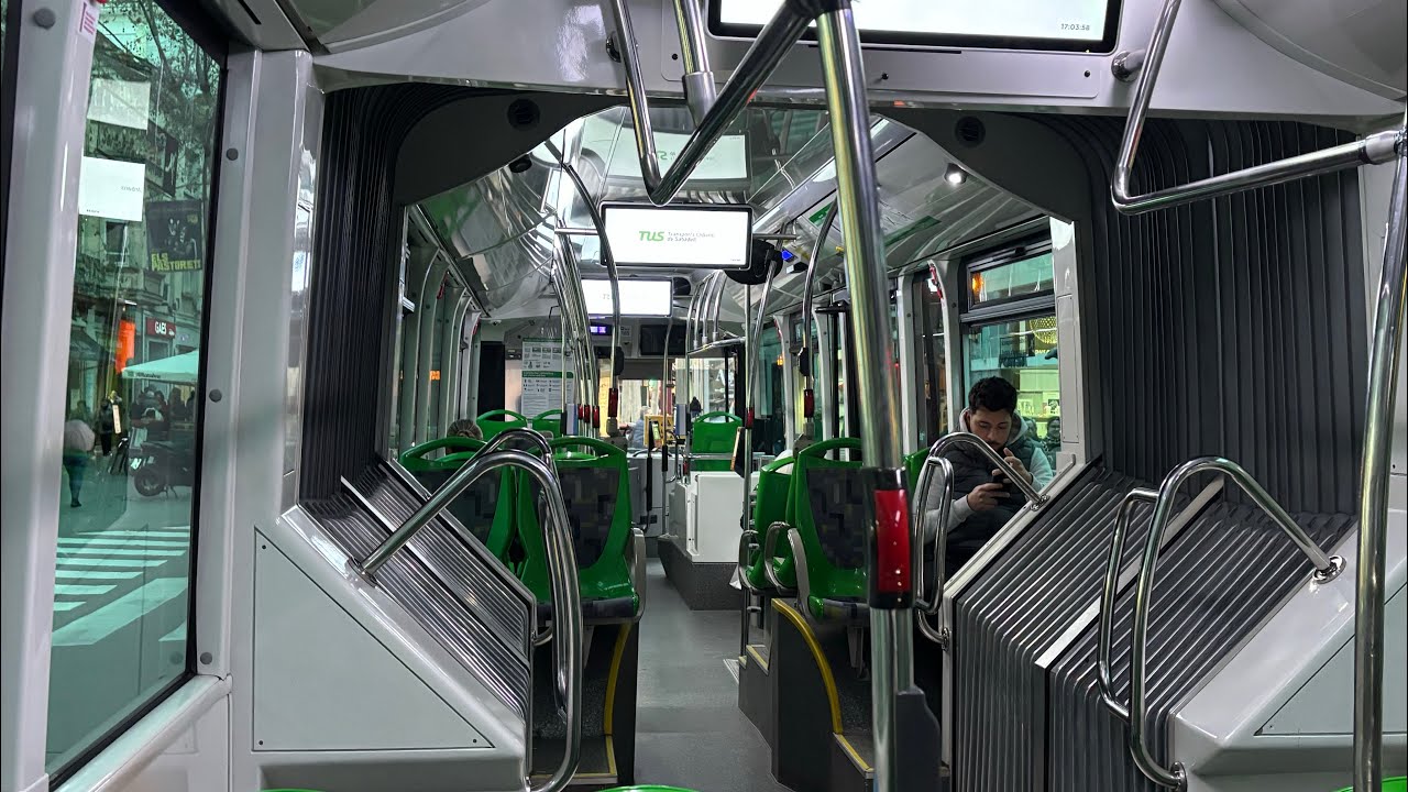 Scania 360UB Castrosus Magnus E de 185, TUS Sabadell ex Titsa en circulación 