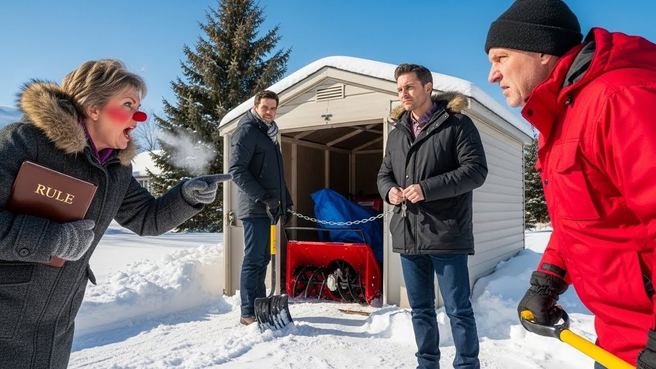 HOA Demanded I Share My Snowblower, So I Locked It Up And Watched Them Struggle All Winter