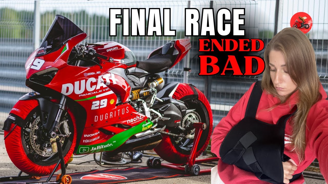 Последняя гонка сезона с моим Ducati Panigale V2: незабываемые моменты и вторая операция