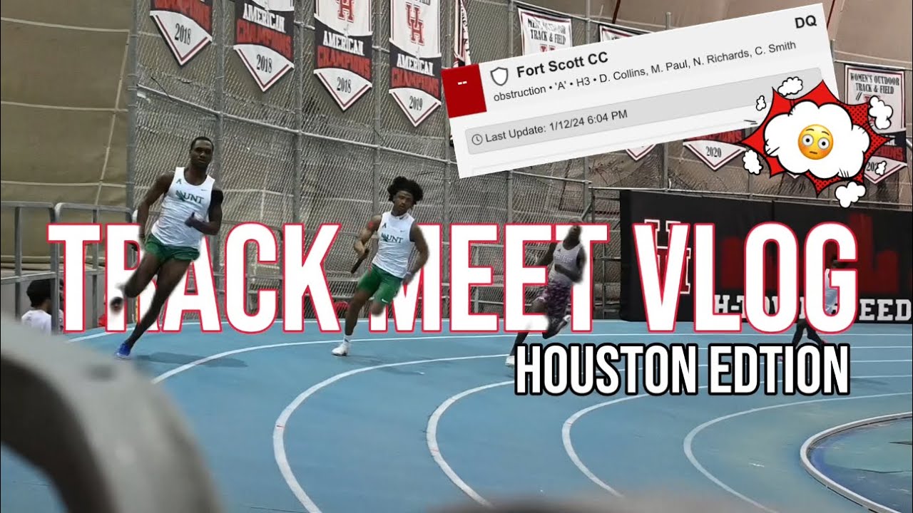 Track Meet Vlog: Full Opening Meet Experience *The 4x4 got heated, obstruction, DQ* | UNT TRACK |