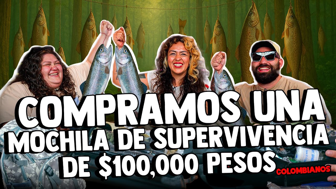 Mochilas de RESCATE de m&aacute;s de 100,000 pesos ft. @EvaMariaBeristain