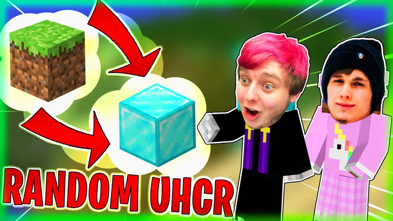 UHC RUN, ALE RANDOM ITEMY NÁM PADAJÍ!!! | Morry&@BowTeaG