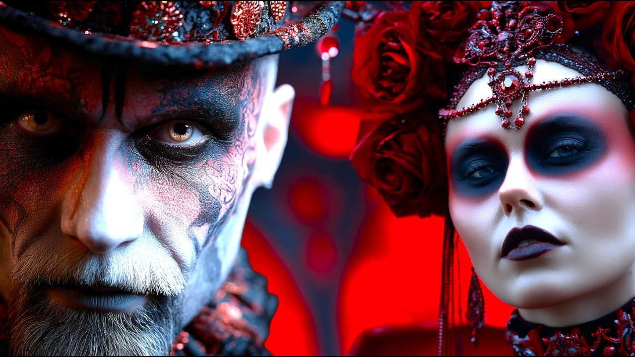 We’re all just phantoms in a masquerade. Atmospheric Gothic Melancholy