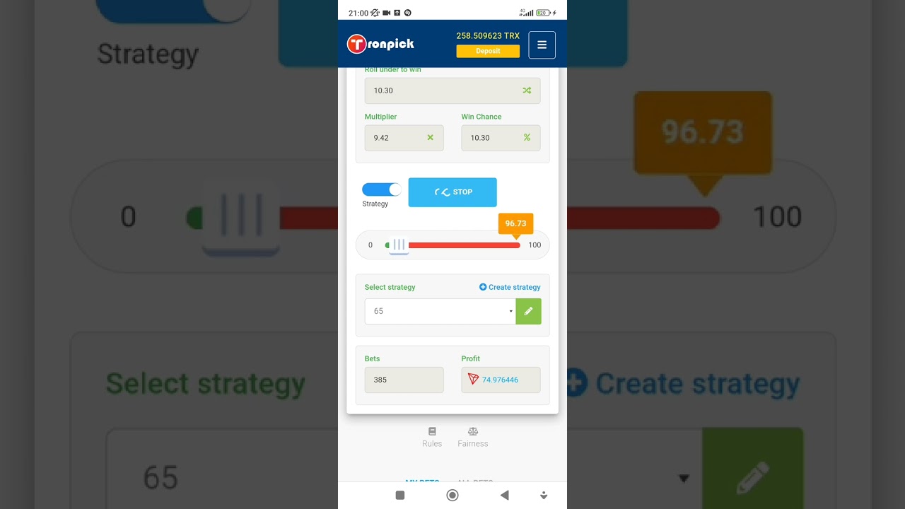 Tronpik super strategy