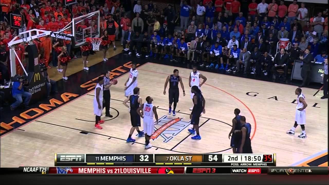 #11 Memphis @ #7 Oklahoma State 11-19-13 (Full Game)