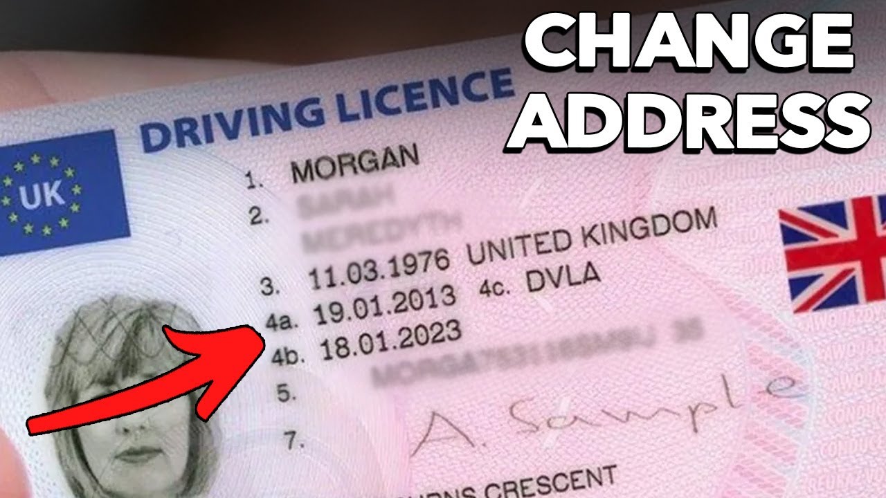 How to Change Address on Driving Licence Online UK